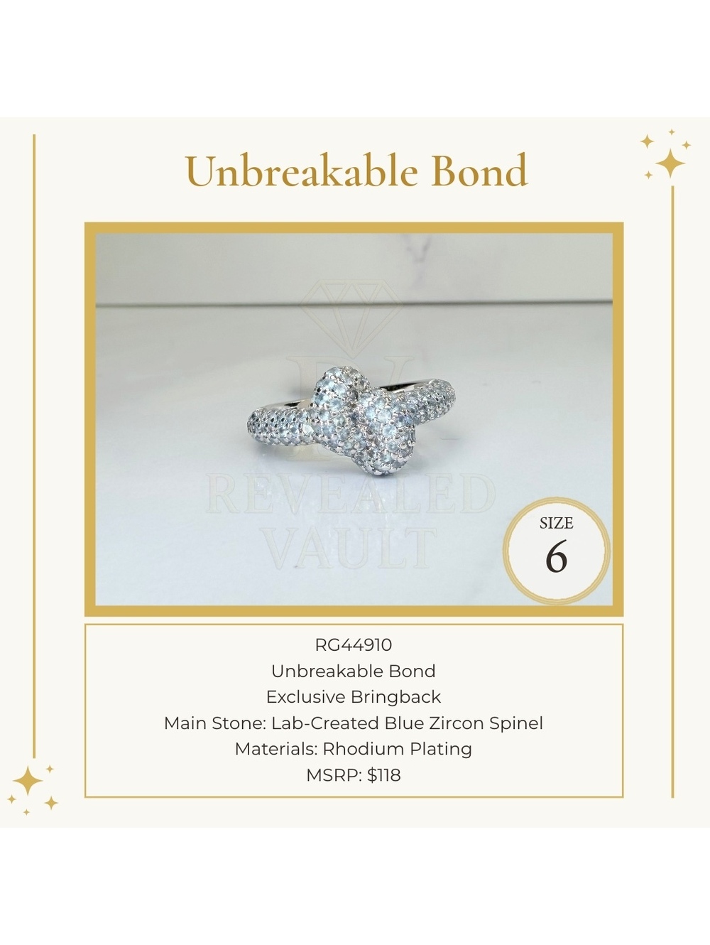 Unbreakable Bond - Size 6 - OG